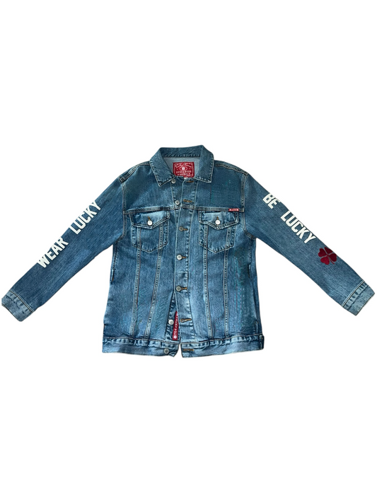LUCKY Brand “LUCKY YOU” Denim Jacket